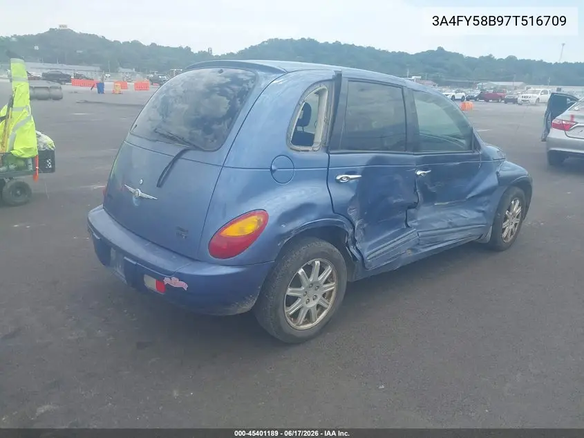 2007 Chrysler Pt Cruiser Touring VIN: 3A4FY58B97T516709 Lot: 45401189