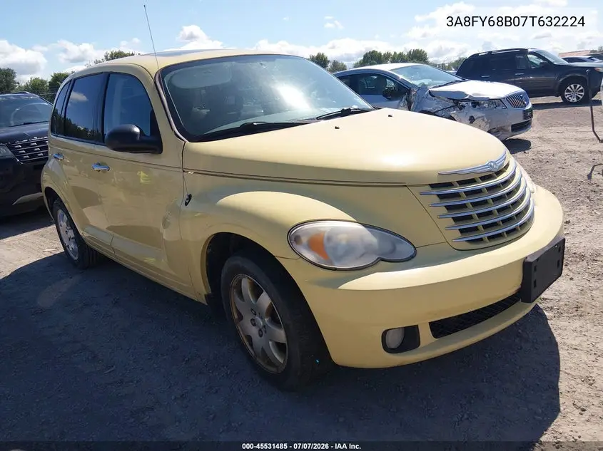 2007 Chrysler Pt Cruiser Limited VIN: 3A8FY68B07T632224 Lot: 45531485