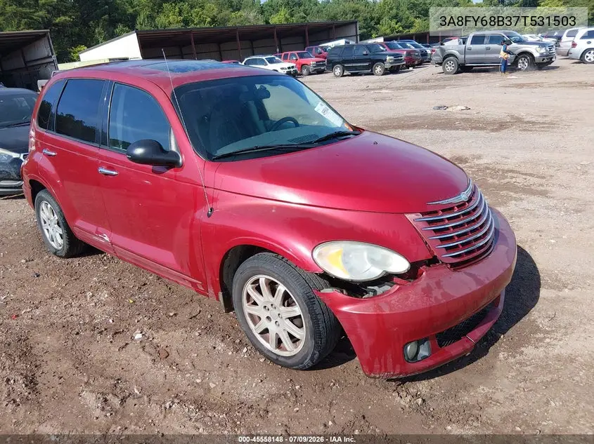 2007 Chrysler Pt Cruiser Limited VIN: 3A8FY68B37T531503 Lot: 45558148