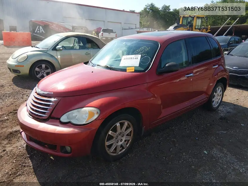 2007 Chrysler Pt Cruiser Limited VIN: 3A8FY68B37T531503 Lot: 45558148