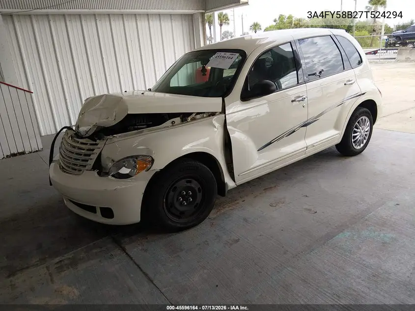 2007 Chrysler Pt Cruiser Touring VIN: 3A4FY58B27T524294 Lot: 45596164