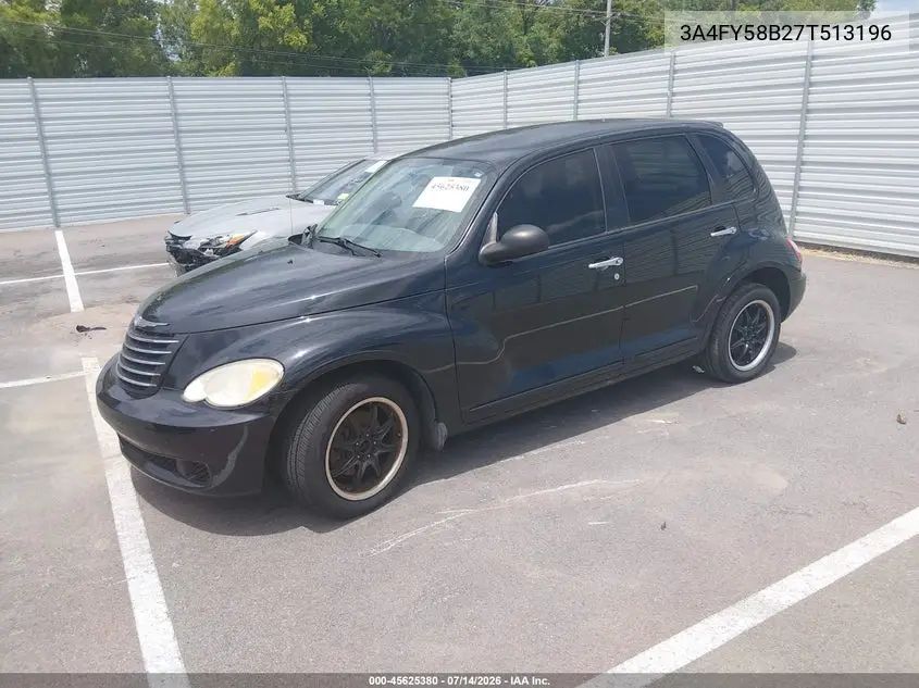 2007 Chrysler Pt Cruiser Touring VIN: 3A4FY58B27T513196 Lot: 45625380