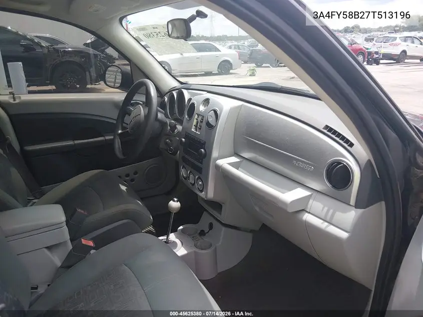 2007 Chrysler Pt Cruiser Touring VIN: 3A4FY58B27T513196 Lot: 45625380
