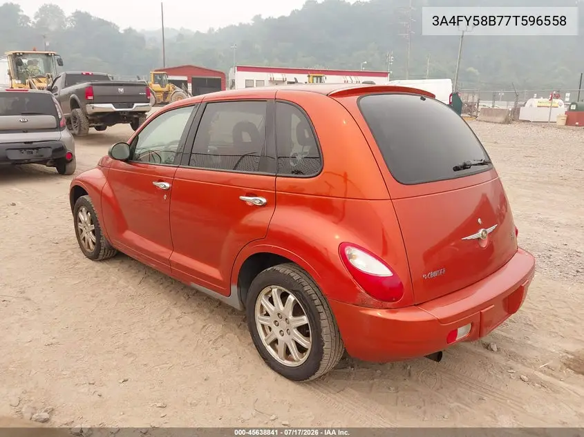 2007 Chrysler Pt Cruiser Touring VIN: 3A4FY58B77T596558 Lot: 45638841