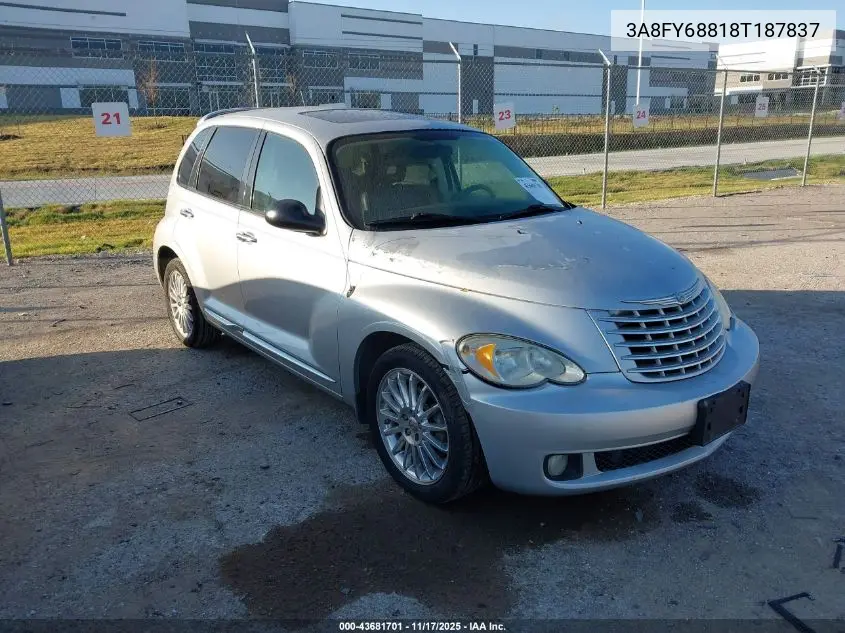 3A8FY68818T187837 2008 Chrysler Pt Cruiser Limited