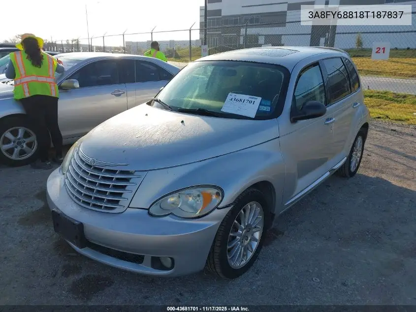 3A8FY68818T187837 2008 Chrysler Pt Cruiser Limited