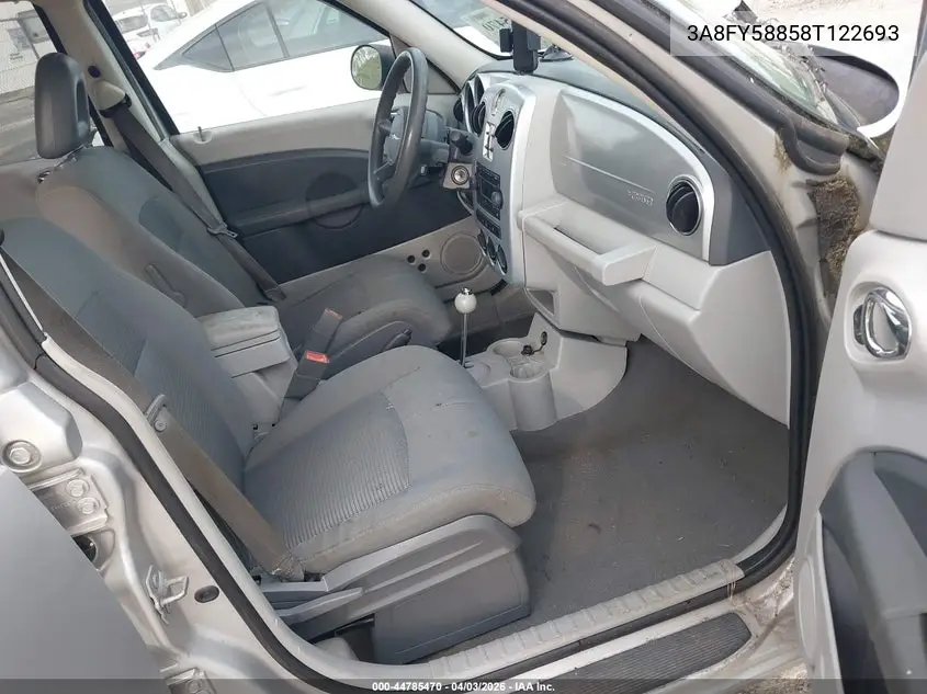 2008 Chrysler Pt Cruiser Touring VIN: 3A8FY58858T122693 Lot: 44785470