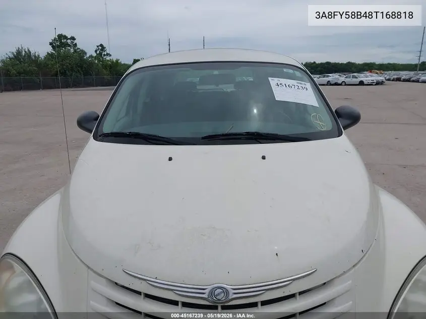 2008 Chrysler Pt Cruiser Touring VIN: 3A8FY58B48T168818 Lot: 45167239