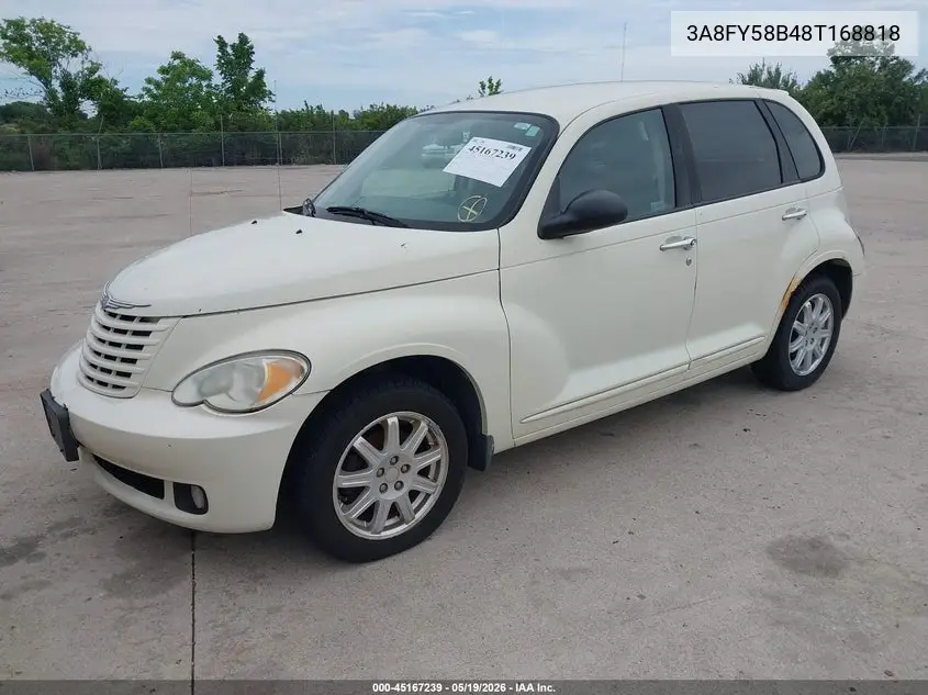 2008 Chrysler Pt Cruiser Touring VIN: 3A8FY58B48T168818 Lot: 45167239