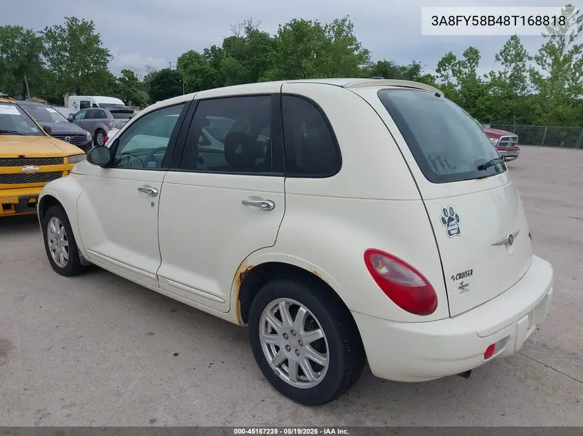 2008 Chrysler Pt Cruiser Touring VIN: 3A8FY58B48T168818 Lot: 45167239