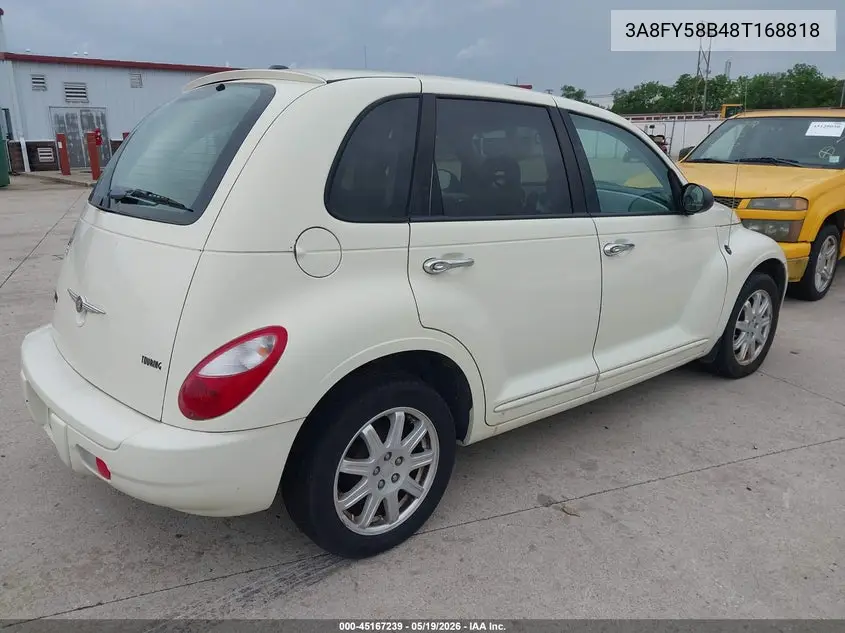 2008 Chrysler Pt Cruiser Touring VIN: 3A8FY58B48T168818 Lot: 45167239