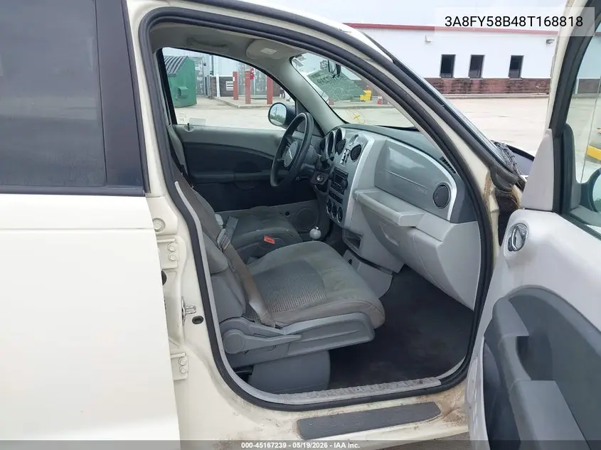 2008 Chrysler Pt Cruiser Touring VIN: 3A8FY58B48T168818 Lot: 45167239