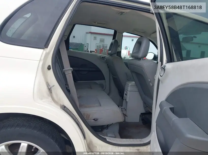 2008 Chrysler Pt Cruiser Touring VIN: 3A8FY58B48T168818 Lot: 45167239