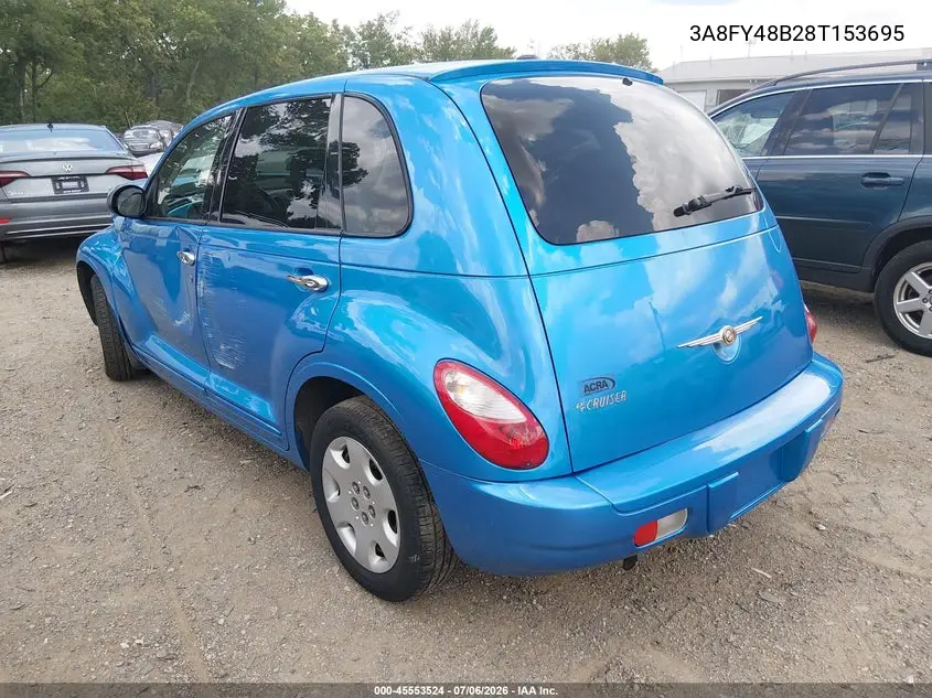 2008 Chrysler Pt Cruiser Lx VIN: 3A8FY48B28T153695 Lot: 45553524
