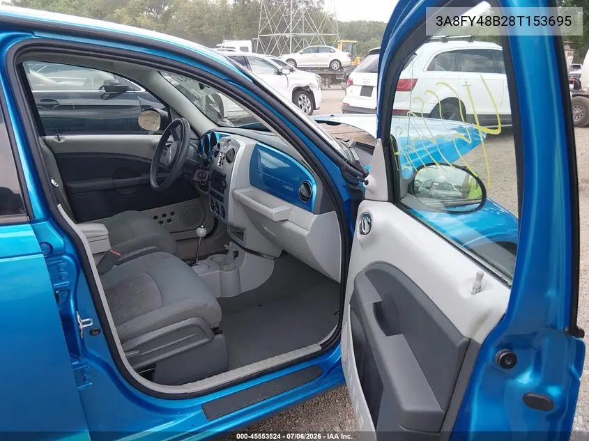 2008 Chrysler Pt Cruiser Lx VIN: 3A8FY48B28T153695 Lot: 45553524