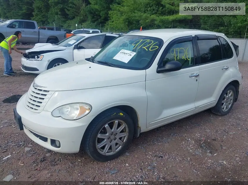 2008 Chrysler Pt Cruiser Touring VIN: 3A8FY58B28T150849 Lot: 45569726