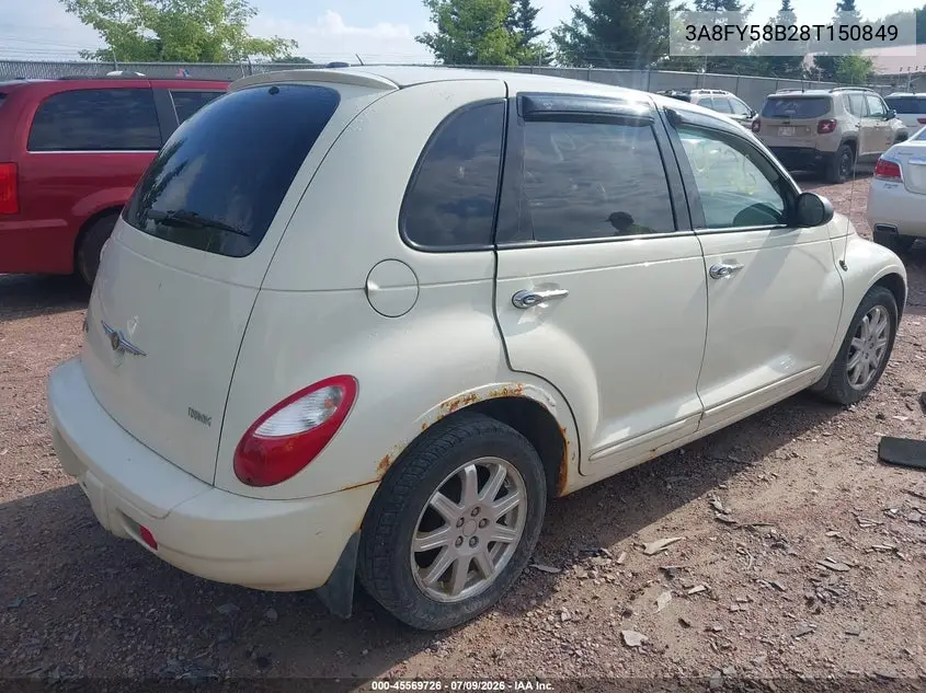 2008 Chrysler Pt Cruiser Touring VIN: 3A8FY58B28T150849 Lot: 45569726