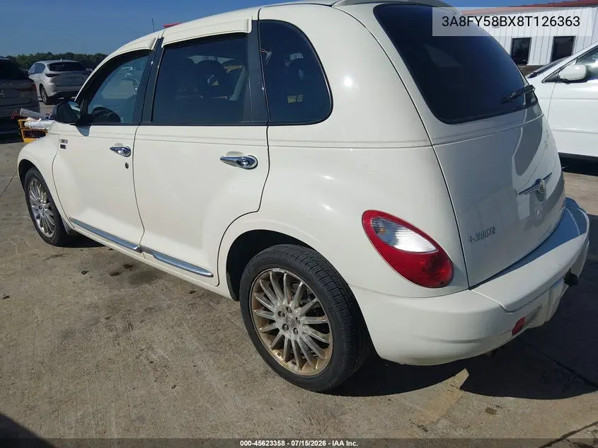 2008 Chrysler Pt Cruiser Touring VIN: 3A8FY58BX8T126363 Lot: 45623358