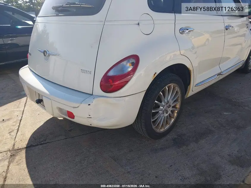 2008 Chrysler Pt Cruiser Touring VIN: 3A8FY58BX8T126363 Lot: 45623358