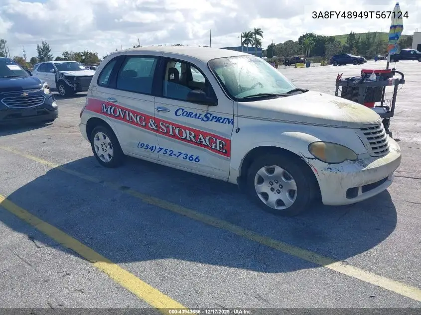 3A8FY48949T567124 2009 Chrysler Pt Cruiser Lx