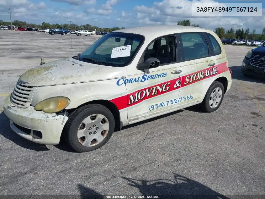 3A8FY48949T567124 2009 Chrysler Pt Cruiser Lx