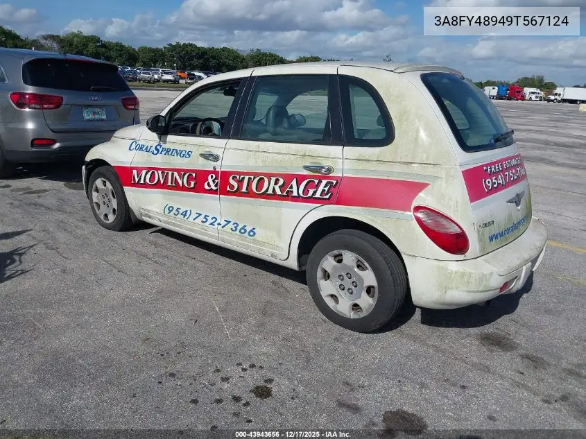 3A8FY48949T567124 2009 Chrysler Pt Cruiser Lx