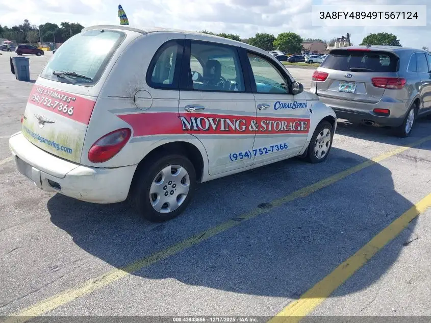 3A8FY48949T567124 2009 Chrysler Pt Cruiser Lx