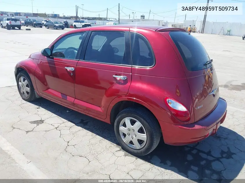 2009 Chrysler Pt Cruiser Lx VIN: 3A8FY48959T509734 Lot: 45394045