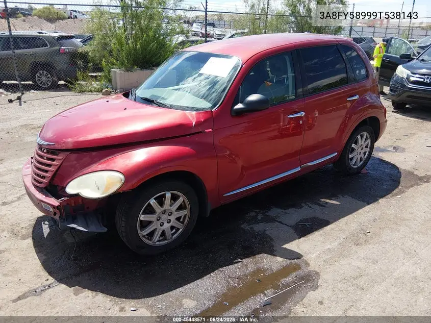 2009 Chrysler Pt Cruiser Touring VIN: 3A8FY58999T538143 Lot: 45448571