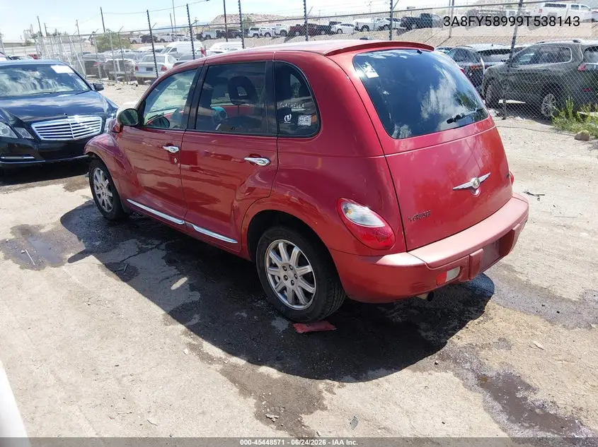 2009 Chrysler Pt Cruiser Touring VIN: 3A8FY58999T538143 Lot: 45448571