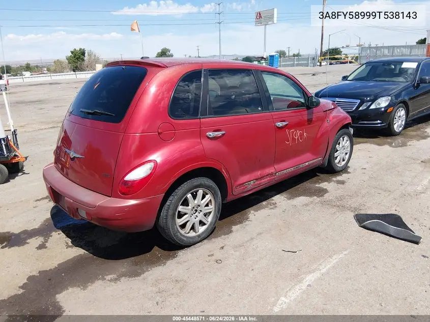 2009 Chrysler Pt Cruiser Touring VIN: 3A8FY58999T538143 Lot: 45448571