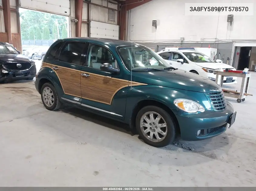 2009 Chrysler Pt Cruiser Touring VIN: 3A8FY58989T578570 Lot: 45482364