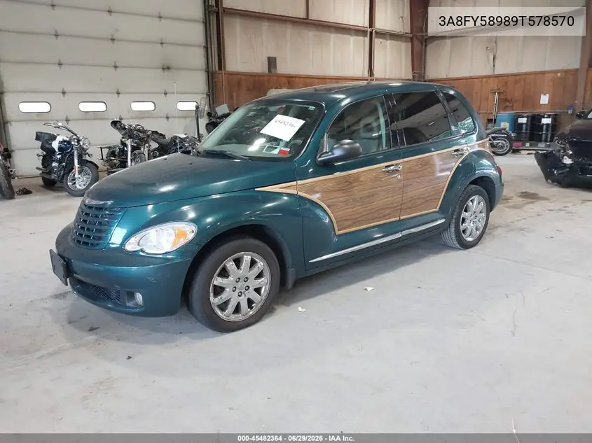 2009 Chrysler Pt Cruiser Touring VIN: 3A8FY58989T578570 Lot: 45482364