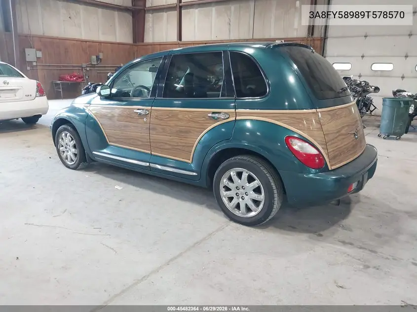 2009 Chrysler Pt Cruiser Touring VIN: 3A8FY58989T578570 Lot: 45482364