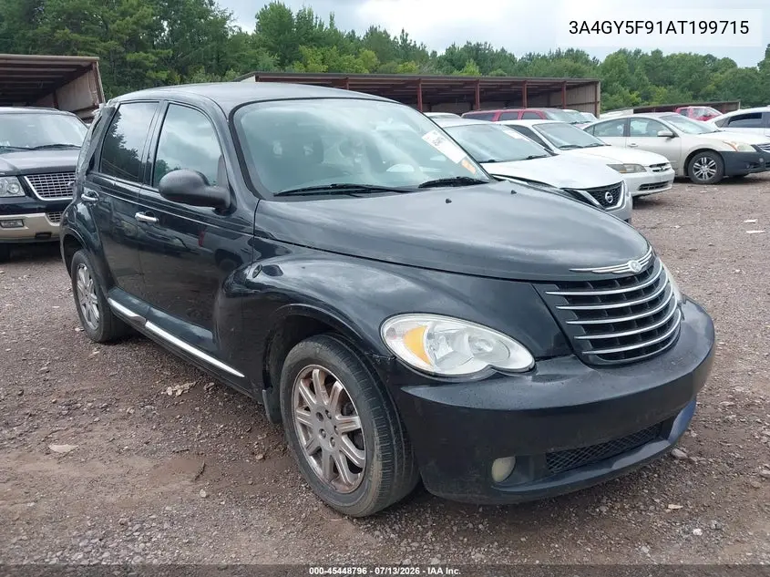 2010 Chrysler Pt Cruiser Classic VIN: 3A4GY5F91AT199715 Lot: 45448796