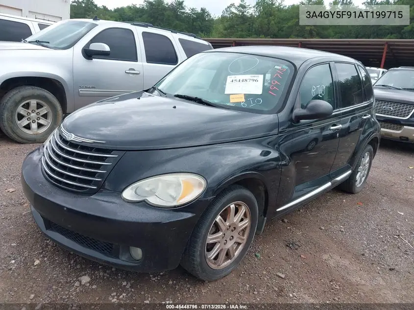 2010 Chrysler Pt Cruiser Classic VIN: 3A4GY5F91AT199715 Lot: 45448796