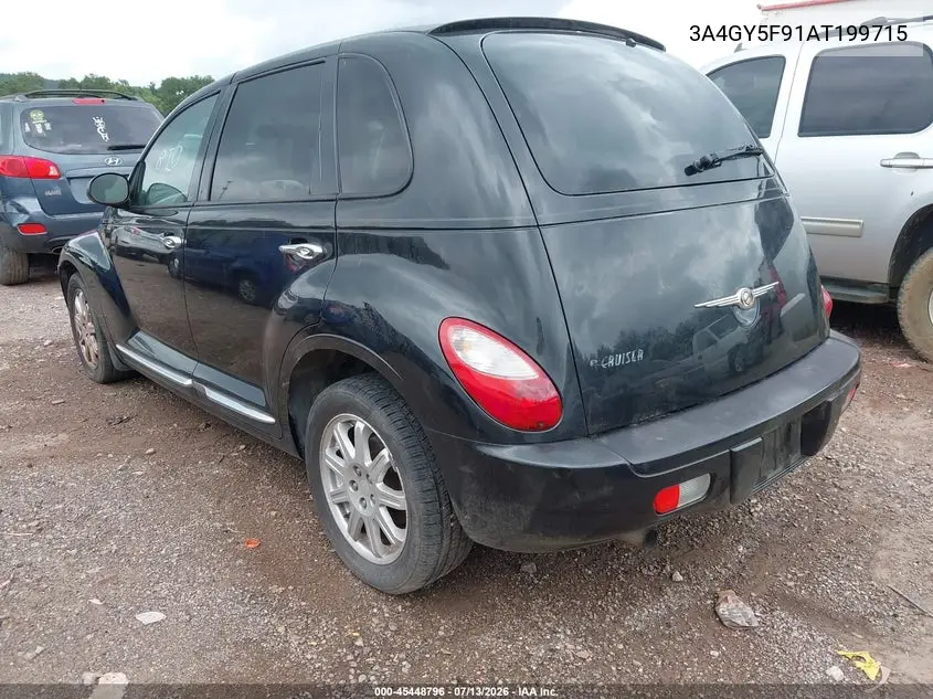 2010 Chrysler Pt Cruiser Classic VIN: 3A4GY5F91AT199715 Lot: 45448796