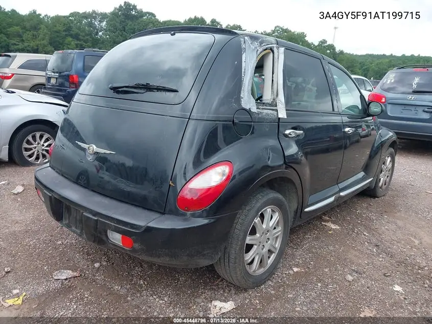 2010 Chrysler Pt Cruiser Classic VIN: 3A4GY5F91AT199715 Lot: 45448796
