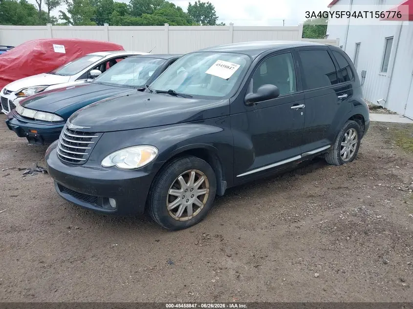 2010 Chrysler Pt Cruiser Classic VIN: 3A4GY5F94AT156776 Lot: 45458847