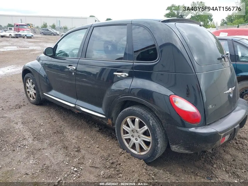 2010 Chrysler Pt Cruiser Classic VIN: 3A4GY5F94AT156776 Lot: 45458847