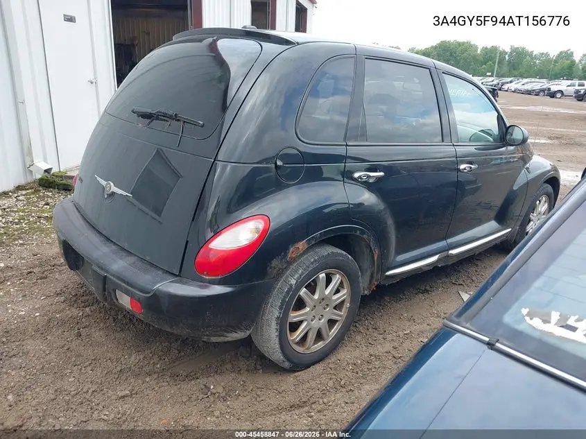 2010 Chrysler Pt Cruiser Classic VIN: 3A4GY5F94AT156776 Lot: 45458847