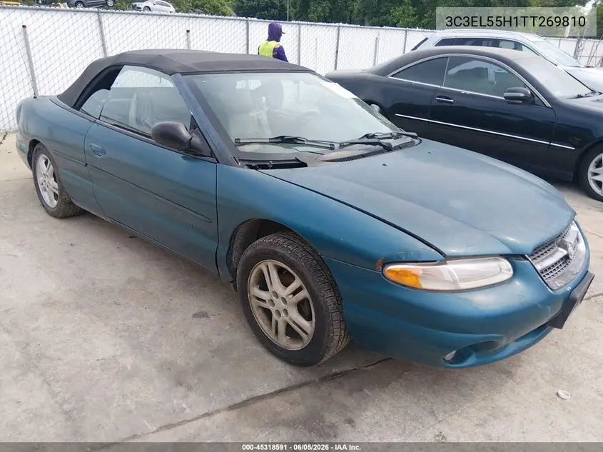 1996 Chrysler Sebring Jxi VIN: 3C3EL55H1TT269810 Lot: 45318591