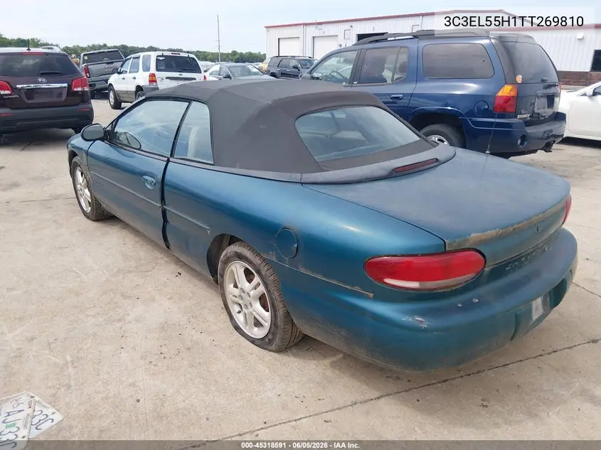 1996 Chrysler Sebring Jxi VIN: 3C3EL55H1TT269810 Lot: 45318591