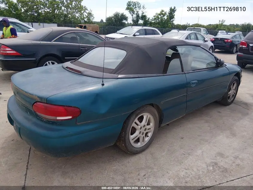 1996 Chrysler Sebring Jxi VIN: 3C3EL55H1TT269810 Lot: 45318591
