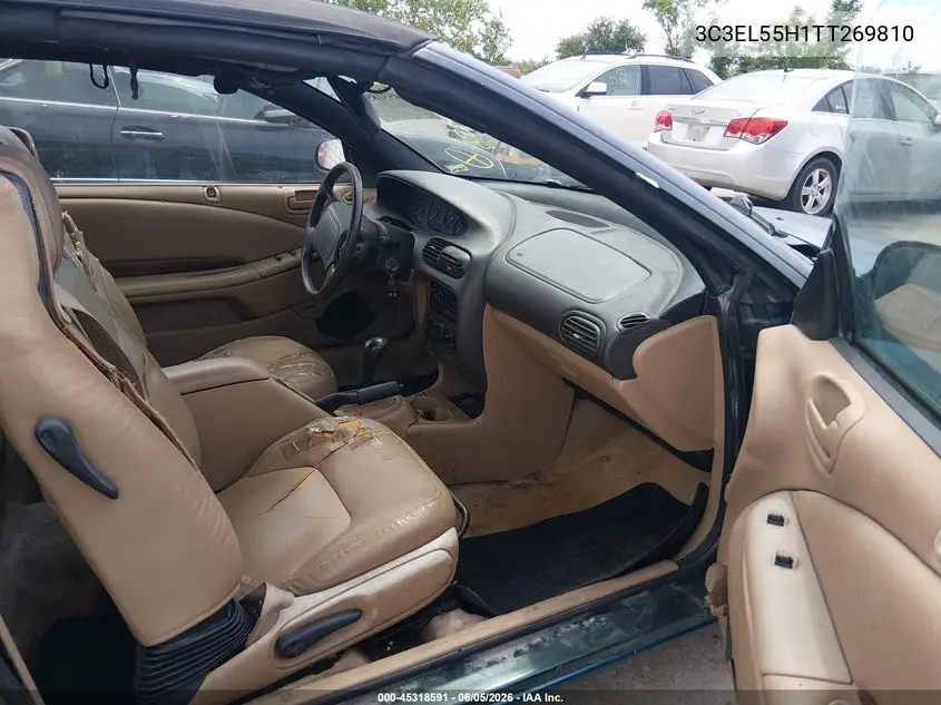 1996 Chrysler Sebring Jxi VIN: 3C3EL55H1TT269810 Lot: 45318591