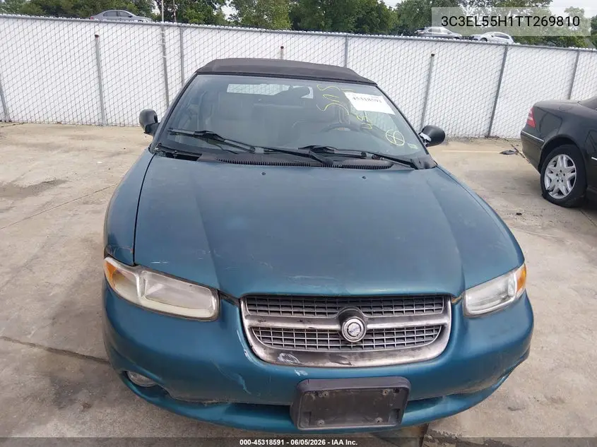 1996 Chrysler Sebring Jxi VIN: 3C3EL55H1TT269810 Lot: 45318591