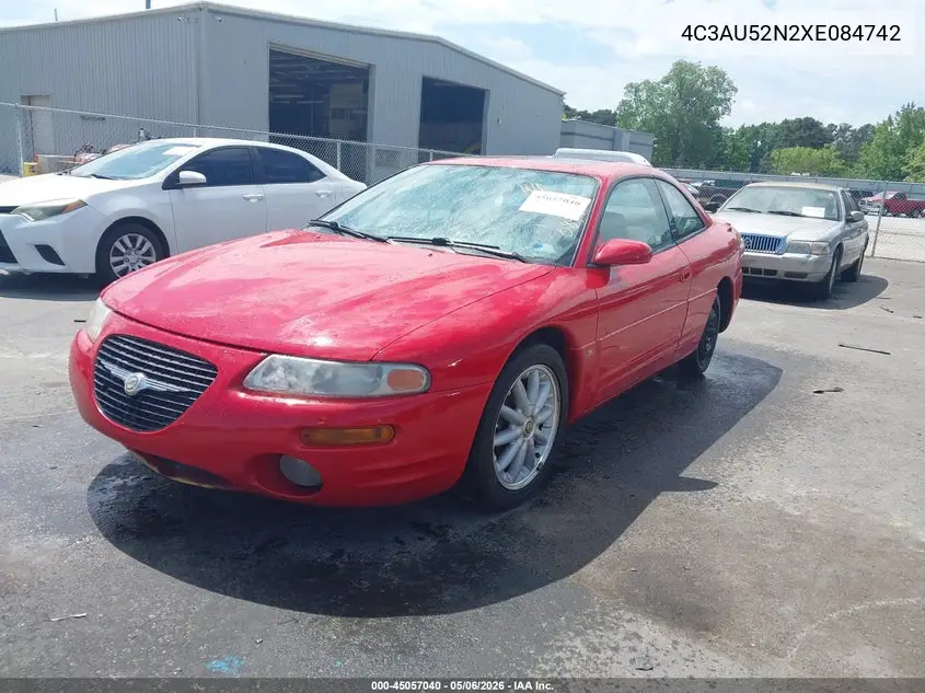 1999 Chrysler Sebring Lxi VIN: 4C3AU52N2XE084742 Lot: 45057040