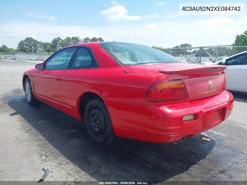 1999 Chrysler Sebring Lxi VIN: 4C3AU52N2XE084742 Lot: 45057040