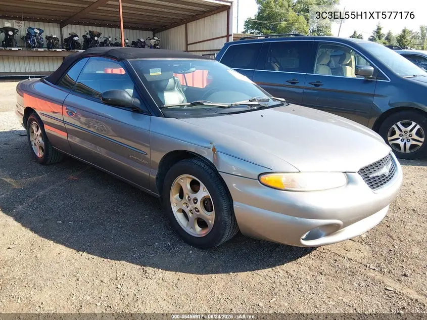 1999 Chrysler Sebring Jxi VIN: 3C3EL55H1XT577176 Lot: 45456917
