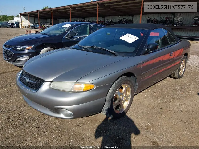 1999 Chrysler Sebring Jxi VIN: 3C3EL55H1XT577176 Lot: 45456917
